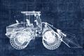 Picture of Tractor Blueprint l _GroupedProduct_Rectangle_Landscape_Mini_ _GroupedProduct_Rectangle_Landscape_Unframed_Print_Only_