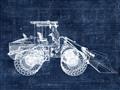 Picture of Tractor Blueprint l _GroupedProduct_Rectangle_Landscape_Mini_ _GroupedProduct_Rectangle_Landscape_Unframed_Print_Only_