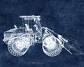 Picture of Tractor Navy I  _GroupedProduct_Rectangle_Landscape_Mini_ _GroupedProduct_Rectangle_Landscape_Unframed_Print_Only_