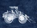 Picture of Tractor Navy I  _GroupedProduct_Rectangle_Landscape_Mini_ _GroupedProduct_Rectangle_Landscape_Unframed_Print_Only_