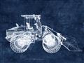 Picture of Tractor Navy I  _GroupedProduct_Rectangle_Landscape_Mini_ _GroupedProduct_Rectangle_Landscape_Unframed_Print_Only_