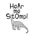 Picture of Hear me Stomp Gray _GroupedProduct_Square_Mini_ _GroupedProduct_Square_Unframed_Print_Only_
