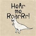 Picture of Hear me Roar Beige Bkg _GroupedProduct_Square_Mini_ _GroupedProduct_Square_Unframed_Print_Only_