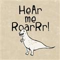 Picture of Hear me Roar Beige Bkg _GroupedProduct_Square_Mini_ _GroupedProduct_Square_Unframed_Print_Only_