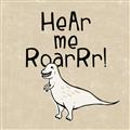 Picture of Hear me Roar Beige Bkg _GroupedProduct_Square_Mini_ _GroupedProduct_Square_Unframed_Print_Only_