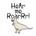 Picture of Hear me Roar Beige  _GroupedProduct_Square_Mini_ _GroupedProduct_Square_Unframed_Print_Only_