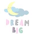 Picture of Dream Big _GroupedProduct_Square_Mini_ _GroupedProduct_Square_Unframed_Print_Only_
