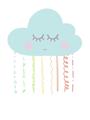Picture of Blue Cloud _GroupedProduct_Rectangle_Portrait_Mini_ _GroupedProduct_Rectangle_Portrait_Unframed_Print_Only_