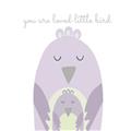 Picture of Loved Little Bird _GroupedProduct_Square_Mini_ _GroupedProduct_Square_Unframed_Print_Only_