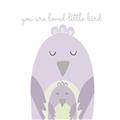 Picture of Loved Little Bird _GroupedProduct_Square_Mini_ _GroupedProduct_Square_Unframed_Print_Only_