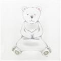 Picture of Nursery Polar Bear _GroupedProduct_Square_Mini_ _GroupedProduct_Square_Unframed_Print_Only_