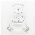 Picture of Nursery Polar Bear _GroupedProduct_Square_Mini_ _GroupedProduct_Square_Unframed_Print_Only_