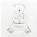 Picture of Nursery Polar Bear _GroupedProduct_Square_Mini_ _GroupedProduct_Square_Unframed_Print_Only_