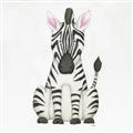 Picture of Nursery Zebra _GroupedProduct_Square_Mini_ _GroupedProduct_Square_Unframed_Print_Only_