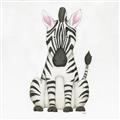 Picture of Nursery Zebra _GroupedProduct_Square_Mini_ _GroupedProduct_Square_Unframed_Print_Only_