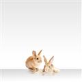 Picture of Together Bunnies _GroupedProduct_Square_Mini_ _GroupedProduct_Square_Unframed_Print_Only_