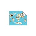 Picture of Animals Map of the World _GroupedProduct_Rectangle_Landscape_Unframed_Print_Only_