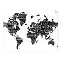 Picture of Explore Map _GroupedProduct_Rectangle_Landscape_Unframed_Print_Only_