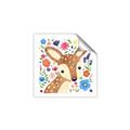 Picture of In the Garden Deer _GroupedProduct_Square_Mini_ _GroupedProduct_Square_Unframed_Print_Only_
