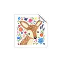 Picture of In the Garden Deer _GroupedProduct_Square_Mini_ _GroupedProduct_Square_Unframed_Print_Only_