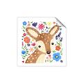 Picture of In the Garden Deer _GroupedProduct_Square_Mini_ _GroupedProduct_Square_Unframed_Print_Only_