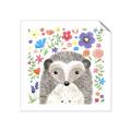 Picture of In the Garden Hedgehog _GroupedProduct_Square_Mini_ _GroupedProduct_Square_Unframed_Print_Only_
