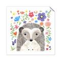 Picture of In the Garden Hedgehog _GroupedProduct_Square_Mini_ _GroupedProduct_Square_Unframed_Print_Only_