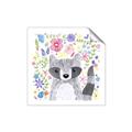 Picture of In the Garden Raccoon _GroupedProduct_Square_Mini_ _GroupedProduct_Square_Unframed_Print_Only_