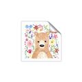 Picture of In the Garden Bear _GroupedProduct_Square_Mini_ _GroupedProduct_Square_Unframed_Print_Only_