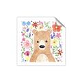 Picture of In the Garden Bear _GroupedProduct_Square_Mini_ _GroupedProduct_Square_Unframed_Print_Only_