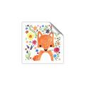 Picture of In the Garden Fox _GroupedProduct_Square_Mini_ _GroupedProduct_Square_Unframed_Print_Only_