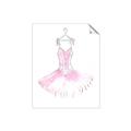 Picture of Ballerina Dress I _GroupedProduct_Rectangle_Portrait_Mini_ _GroupedProduct_Rectangle_Portrait_Unframed_Print_Only_