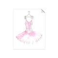 Picture of Ballerina Dress I _GroupedProduct_Rectangle_Portrait_Mini_ _GroupedProduct_Rectangle_Portrait_Unframed_Print_Only_