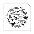 Picture of Dino Party _GroupedProduct_Square_Mini_ _GroupedProduct_Square_Unframed_Print_Only_