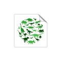 Picture of Dino Party Green  _GroupedProduct_Square_Mini_ _GroupedProduct_Square_Unframed_Print_Only_