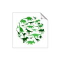 Picture of Dino Party Green  _GroupedProduct_Square_Mini_ _GroupedProduct_Square_Unframed_Print_Only_