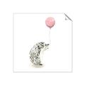 Picture of Hedgehog Balloons I _GroupedProduct_Square_Mini_ _GroupedProduct_Square_Unframed_Print_Only_