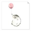 Picture of Hedgehog Balloons II _GroupedProduct_Square_Mini_ _GroupedProduct_Square_Unframed_Print_Only_