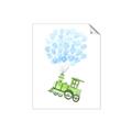 Picture of Balloon Train  _GroupedProduct_Rectangle_Portrait_Mini_ _GroupedProduct_Rectangle_Portrait_Unframed_Print_Only_