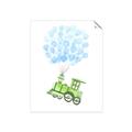 Picture of Balloon Train  _GroupedProduct_Rectangle_Portrait_Mini_ _GroupedProduct_Rectangle_Portrait_Unframed_Print_Only_