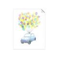 Picture of Balloon Car _GroupedProduct_Rectangle_Portrait_Mini_ _GroupedProduct_Rectangle_Portrait_Unframed_Print_Only_