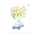 Picture of Balloon Car _GroupedProduct_Rectangle_Portrait_Mini_ _GroupedProduct_Rectangle_Portrait_Unframed_Print_Only_