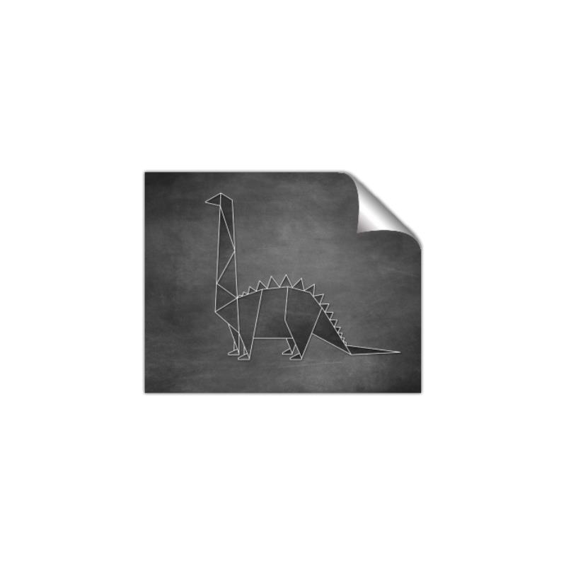 Picture of Geo Dino II Black  _GroupedProduct_Rectangle_Landscape_Mini_ _GroupedProduct_Rectangle_Landscape_Unframed_Print_Only_