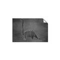 Picture of Geo Dino II Black  _GroupedProduct_Rectangle_Landscape_Mini_ _GroupedProduct_Rectangle_Landscape_Unframed_Print_Only_