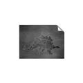 Picture of Geo Dino I Black  _GroupedProduct_Rectangle_Landscape_Mini_ _GroupedProduct_Rectangle_Landscape_Unframed_Print_Only_