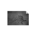 Picture of Geo Dino I Black  _GroupedProduct_Rectangle_Landscape_Mini_ _GroupedProduct_Rectangle_Landscape_Unframed_Print_Only_