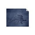 Picture of Geo Dino I  _GroupedProduct_Rectangle_Landscape_Mini_ _GroupedProduct_Rectangle_Landscape_Unframed_Print_Only_