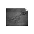 Picture of Geo Dino IV Black  _GroupedProduct_Rectangle_Landscape_Mini_ _GroupedProduct_Rectangle_Landscape_Unframed_Print_Only_