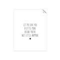 Picture of Let me love you _GroupedProduct_Rectangle_Portrait_Mini_ _GroupedProduct_Rectangle_Portrait_Unframed_Print_Only_