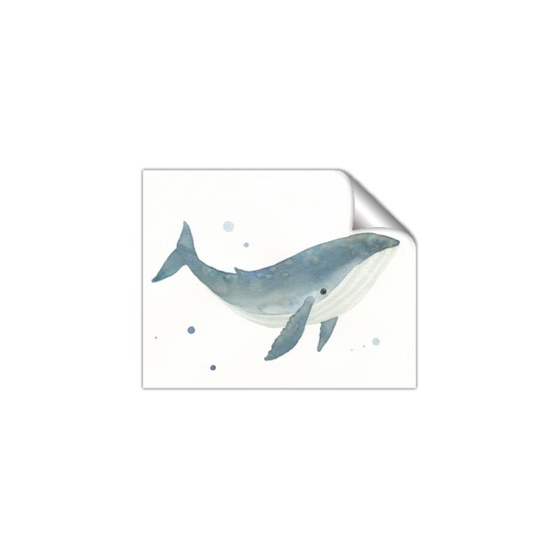 Picture of Blue Whale _GroupedProduct_Rectangle_Landscape_Mini_ _GroupedProduct_Rectangle_Landscape_Unframed_Print_Only_